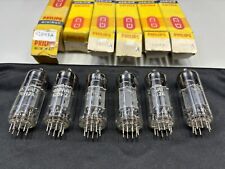 6x PHILIPS MINIWATT 12BH7A Tubes
