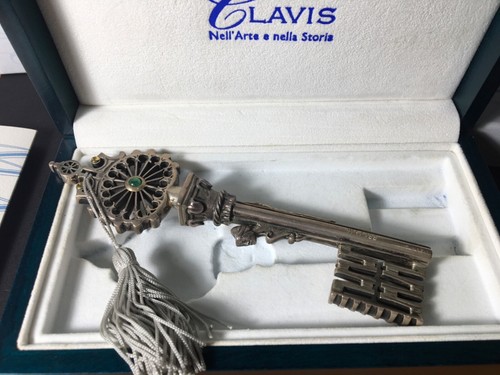 Chiave benessere smeraldi - chiave, oro