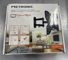 METRONIC 451063 Supporto a muro tv Lcd 28/42 Pollici USATO 28 30 32