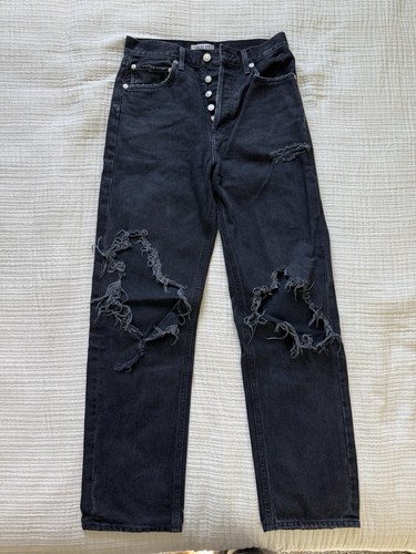 Jeans donna nero agolde - jeans,