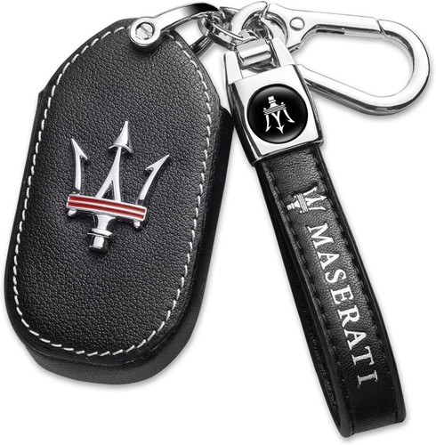 Leather key fob case - fob,