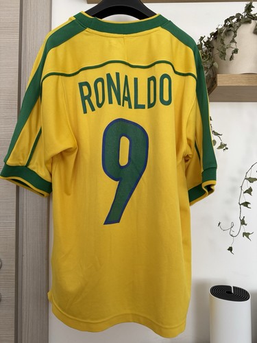Ronaldo brasile 1998 maglia - brasile,