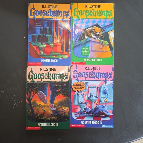 Goosebumps monster blood books - monster,