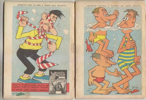 Capitan walter fumetto anni - walter, 50