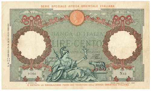 100 lire capranesi aquila - 100,