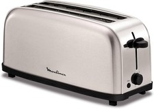 Moulinex LS330D11 4fetta/e 1400W Acciaio inossidabile tostapane