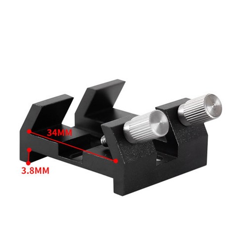 Base telescopio slot coda di - telescopio, a