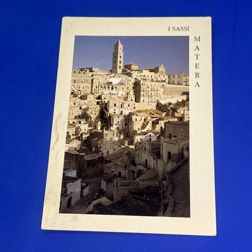 Sassi matera cartolina - sassi,