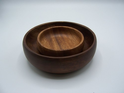 Set ciotole legno ciotola - ciotole,