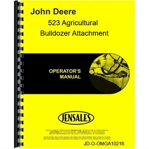 John deere 523 bulldozer - deere,