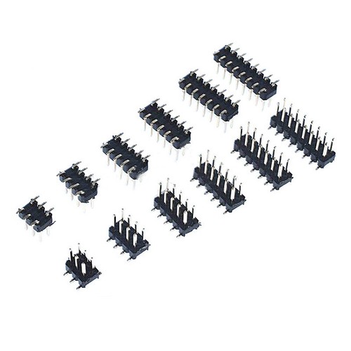 Pin maschio doppia fila presa