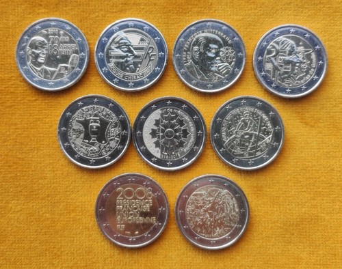 Monete euro di francia - monete,