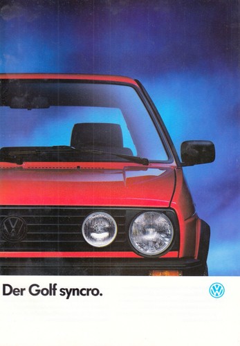 Brochure depliant - , vw