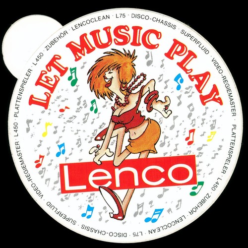 Adesivo pubblicitario lenco - pubblicitario,