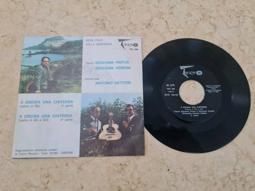 Disco giri antonio dettori - disco, 45