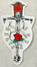 Adesivo vintage skateboard o