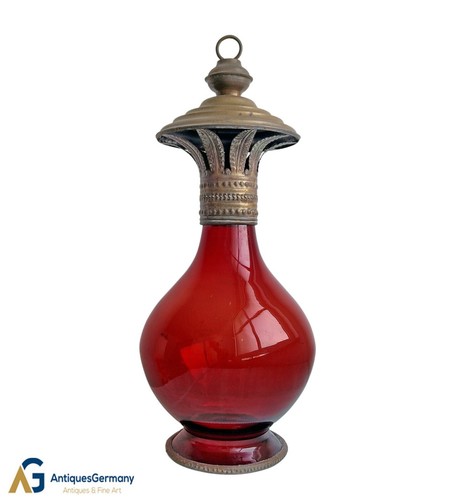 Lanterna biedermeier vetro - lanterna,