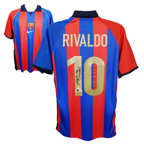 Maglia calcio rivaldo - calcio, firmata