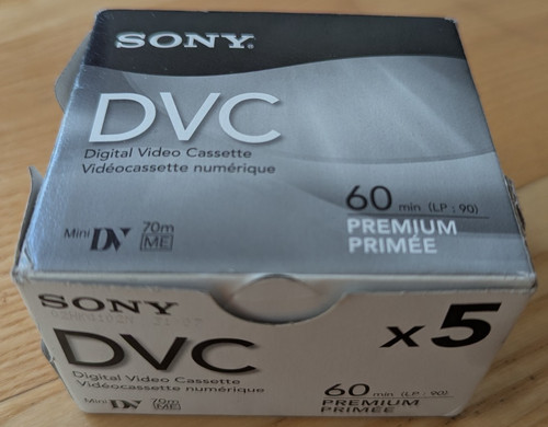 Confezione videocassette - 5,