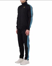 Tuta uomo kappa Misure S M L Colori Nera Arancione Nera Blu Nera Gialla