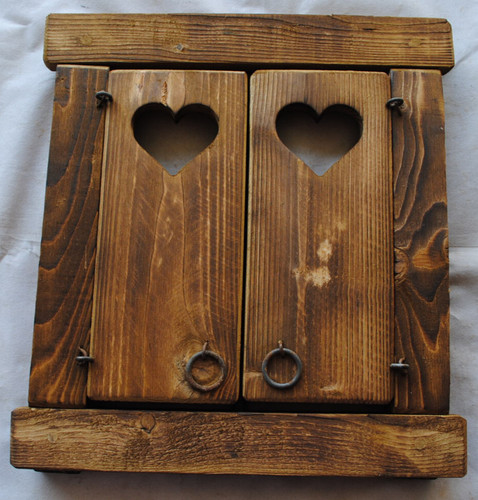 Finestra legno con - finestra, in