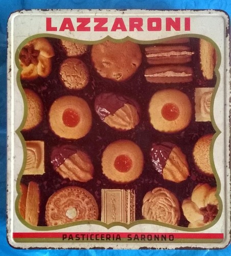 Scatola latta lazzaroni - scatola,