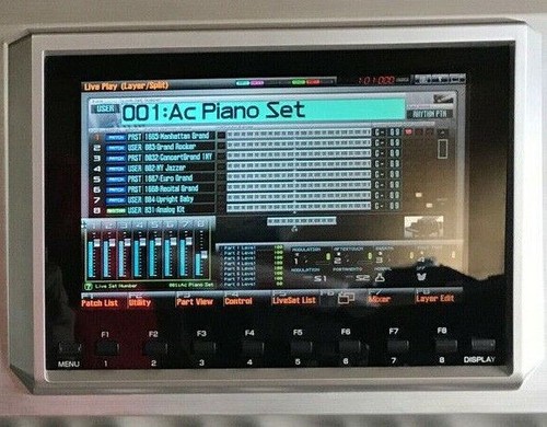 Schermo display lcd - display, roland