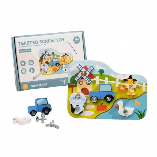 Gioco viti agricolo tema - a,