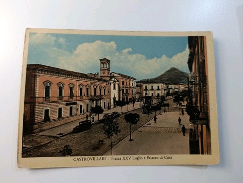 Cartolina castrovillari piazza - cartolina,