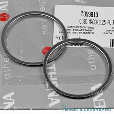 2X Guarnizione Collettore Scarico per Kawasaki 1600 1700 Voyager Classic Tourer