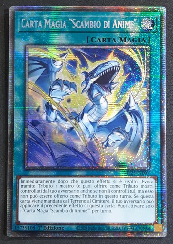 Carta magia scambio anime - "scambio, di