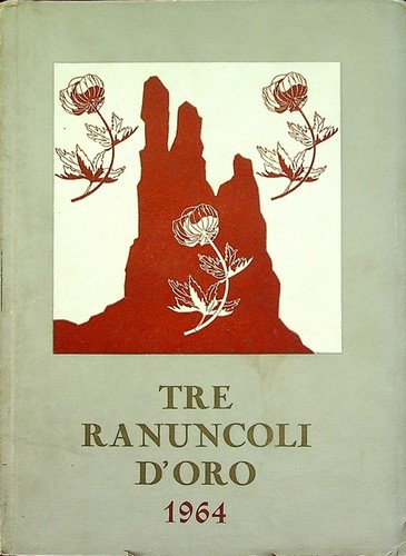 Tre ranuncoli oro quinta - tre, d'oro:
