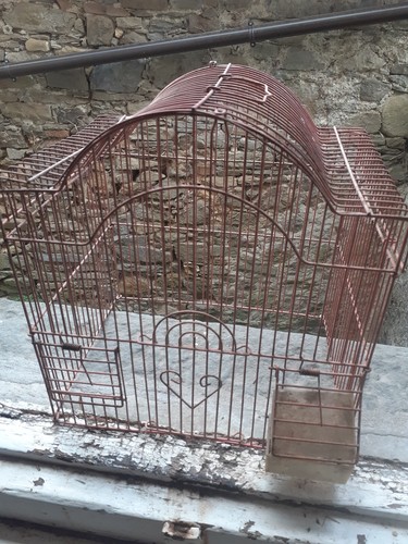 Antica gabbia per uccelli - gabbia,