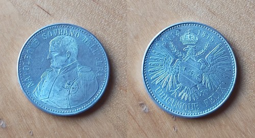Medaglia napoleone sovrano - medaglia,