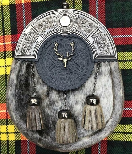 Kilt scozzese sporrans testa - scozzese,