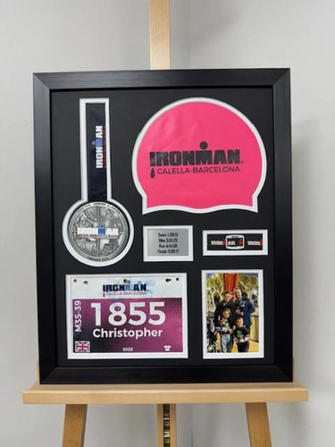 Cornice medaglia ironman - ironman, 4,5