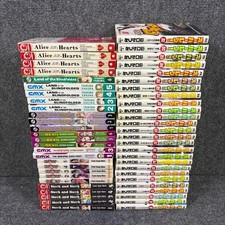 50+ Manga Mixed Lot English & Japanese Over Rev Neck and Neck Now Kings of Cards