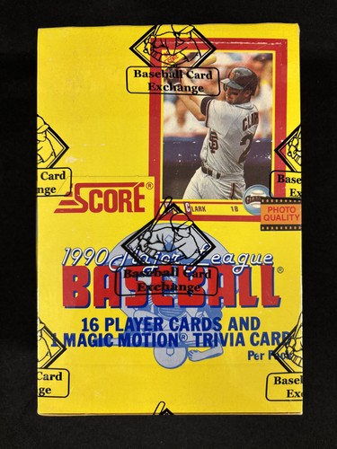 Score baseball box bbce 1990 - score,