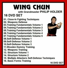 Wing Chun 16 DVD SET w Philip