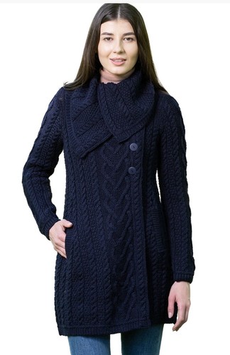 Saol aran coatigan - saol, cappotto