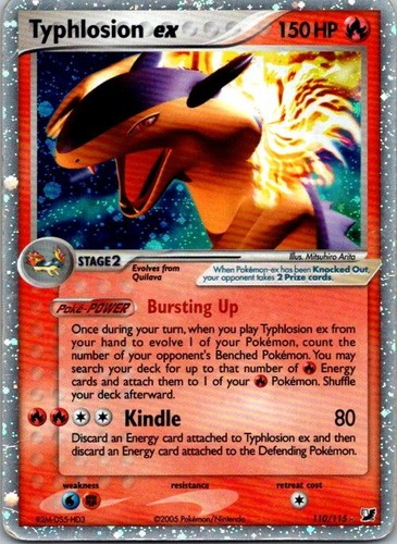 Typhlosion 110 115 - ex, 110/115