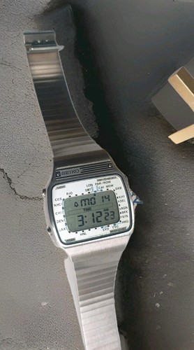 Vintage 1975 quarzo seiko - 1975, lcd