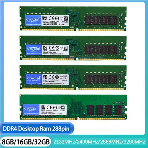 Crucial 32 gb ddr4 - 8,