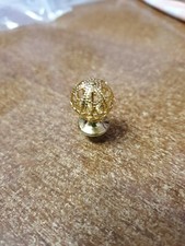 Lotto 10 pomelli ottone