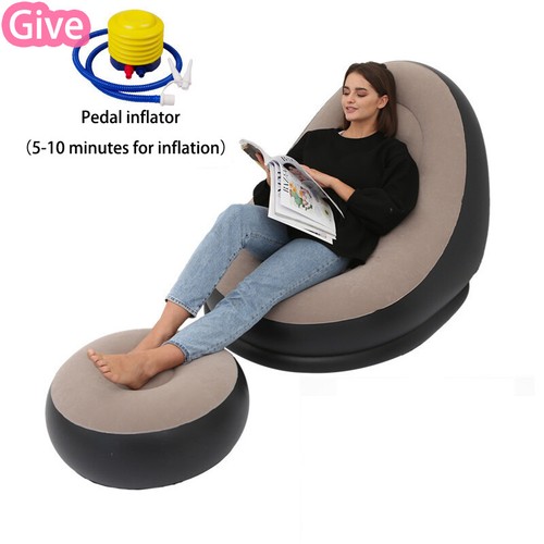 Puff poltrona gonfiabile - poltrona,