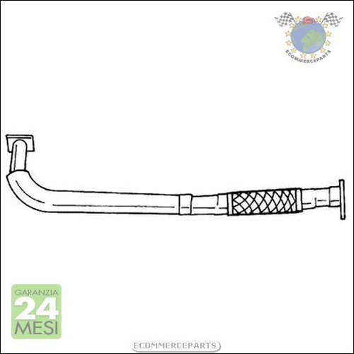 Tubo marmitta collettore sigam - tubo,