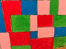 QUADRO DIPINTO A MANO TEMPERA