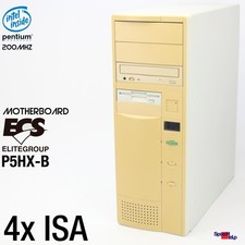 4X ISA SLOT ECS P5HX-B PENTIUM