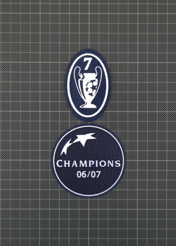 Patch vincitori uefa - patch, champions