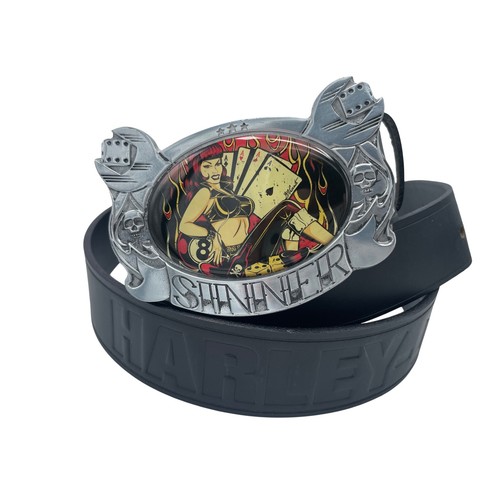 Cintura pelle vintage - in,